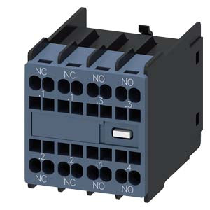 3RH2911-2HA22 - Hilfsschalterblock, Front, 2 S + 2 Ö