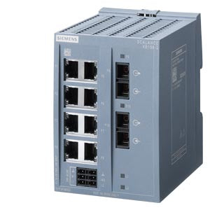 6GK5108-2BD00-2AB2 - SCALANCE XB108-2, 8x 10/100 Mbit/s Ports, 2x 100 Mbit/s Multim. SC