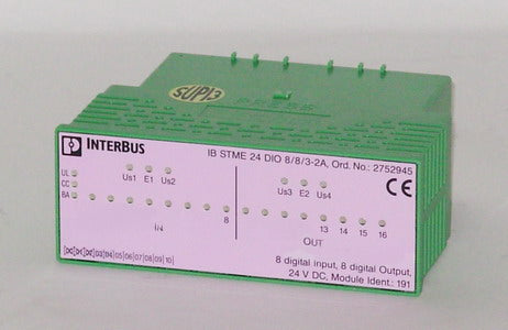 2752945 - IB STME 24DIO 8/8/3-2A, 24VDC