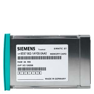 6ES7952-1KP00-0AA0 - SIMATIC S7, MEMORY CARD, FEPROM, 8MB, LANG