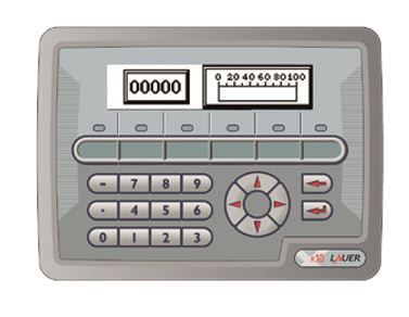 LXT-K10m - Bedienpanel 3,6", Mono